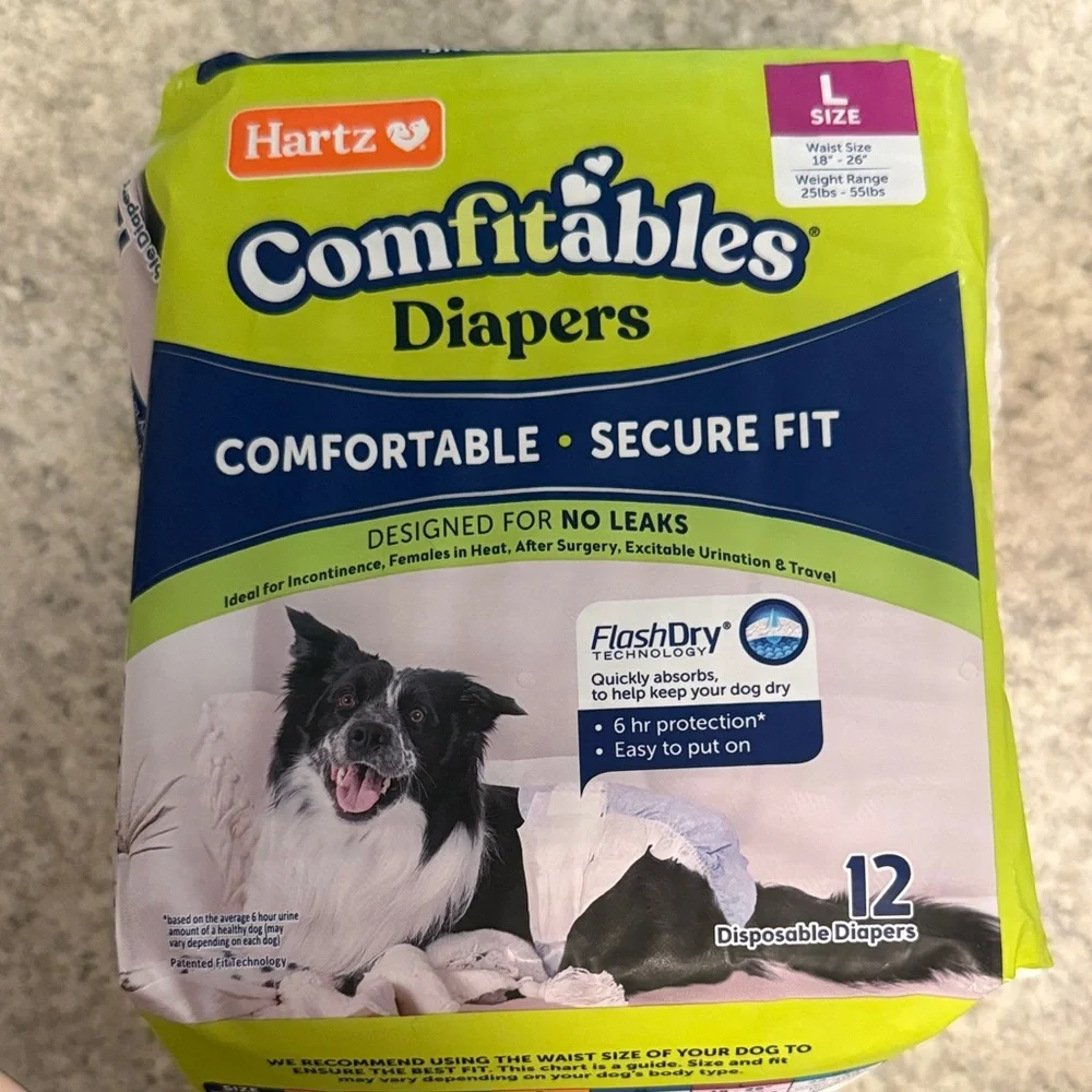 Comfitables Dog Diapers - Large